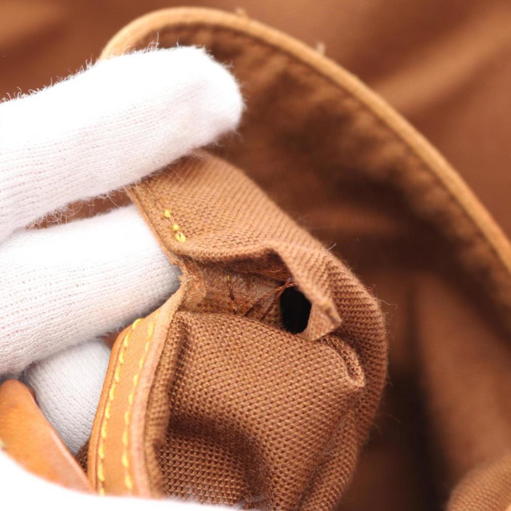LOUIS VUITTON Brown Monogram Leather Backpack - Picture 7 of 11